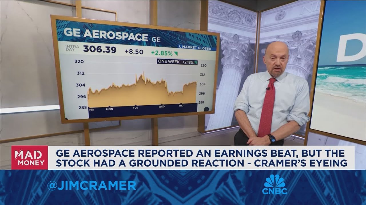 Why Jim Cramer thinks GE Aerospace, GE Vernova have more room to run