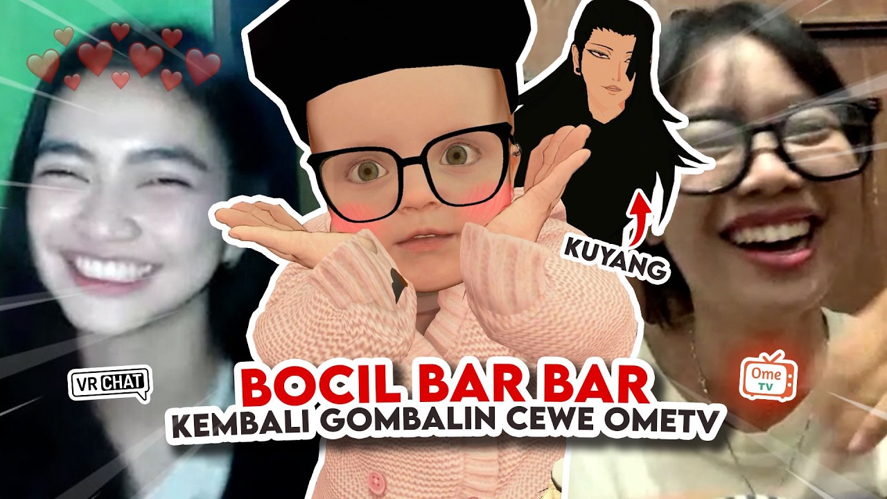 BOCIL BAR BAR KEMBALI GOMBALIN CEWE LUCU DI OMETV