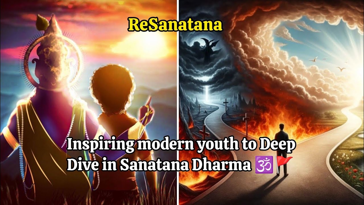 Inspiring Modern Youth to Deep Dive in Sanatana Dharma 🕉️🚩 | Resanatana | #youtube #hinduism #gita