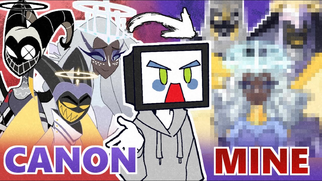 Ranting & Redesigning the Angels from Hazbin Hotel