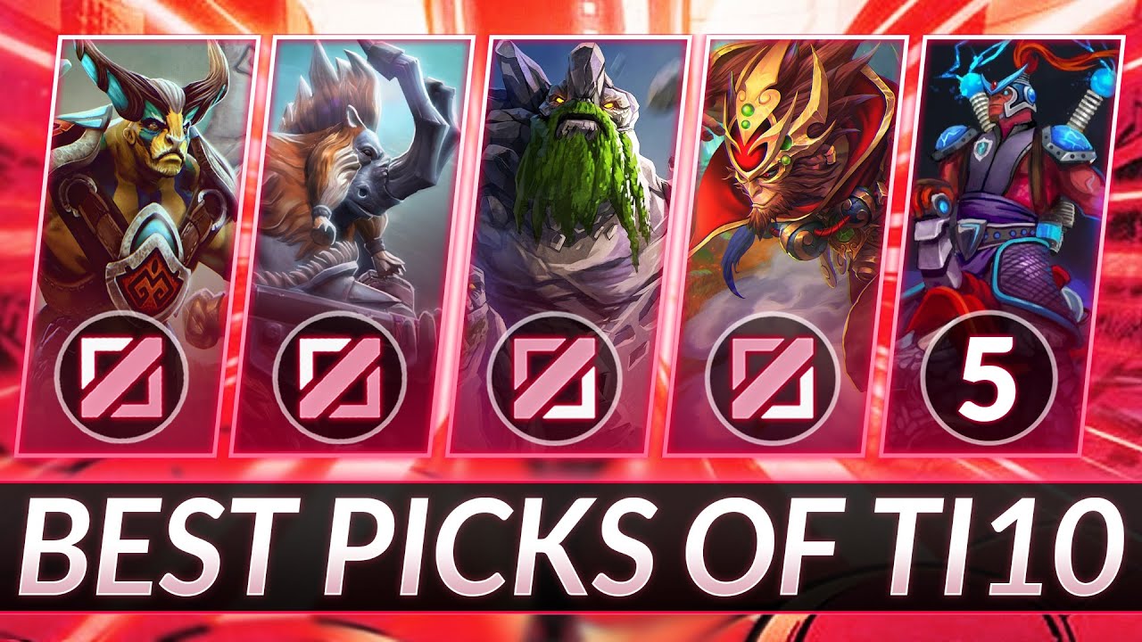 5 MOST BROKEN HEROES of The International 2021 - TI10 Drafts - Dota 2 Guide