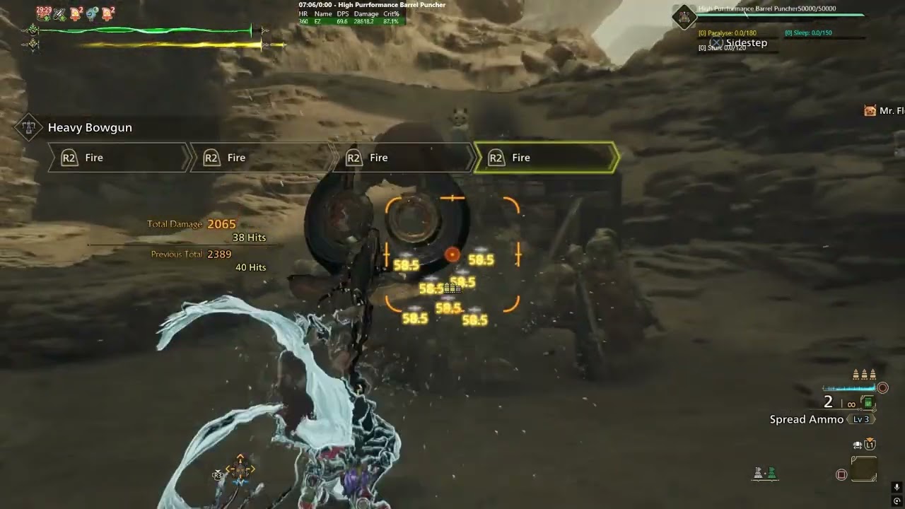 Evading Reload Spread HBG Test