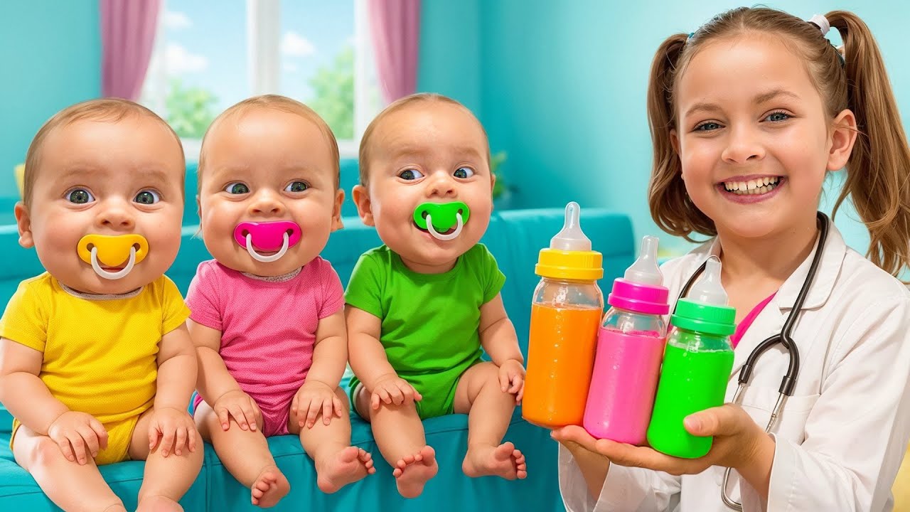 Fun Day as a Super Sister – Caring for Mia and Mary!