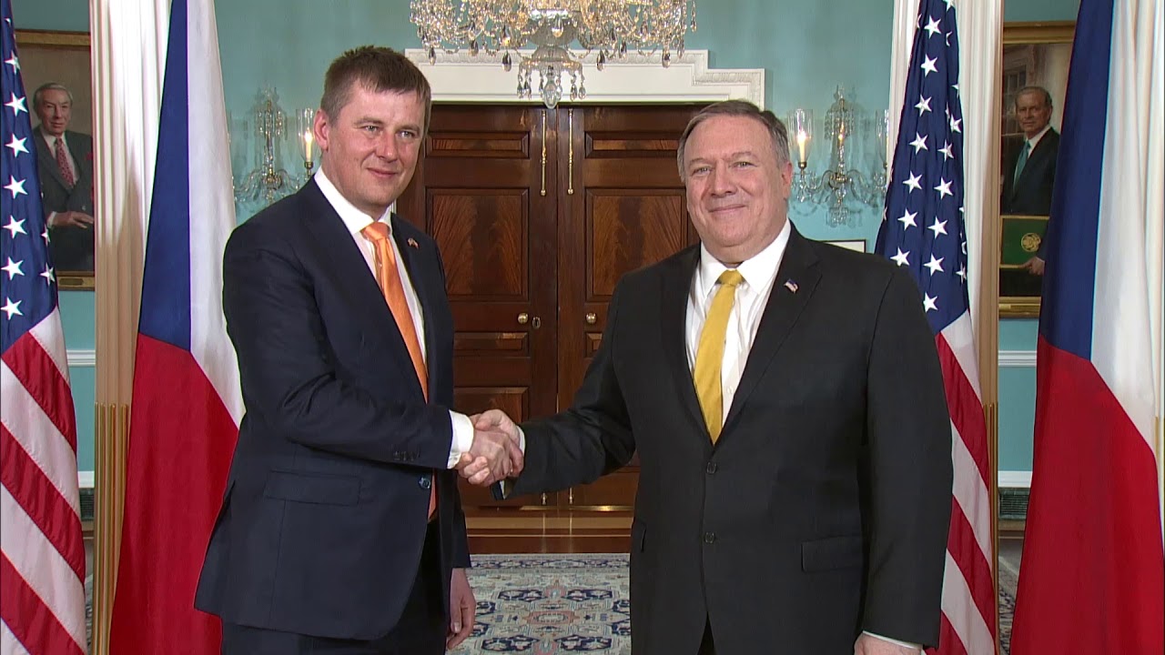 Secretary Pompeo Meets with Czech Foreign Minister Tomas Petricek