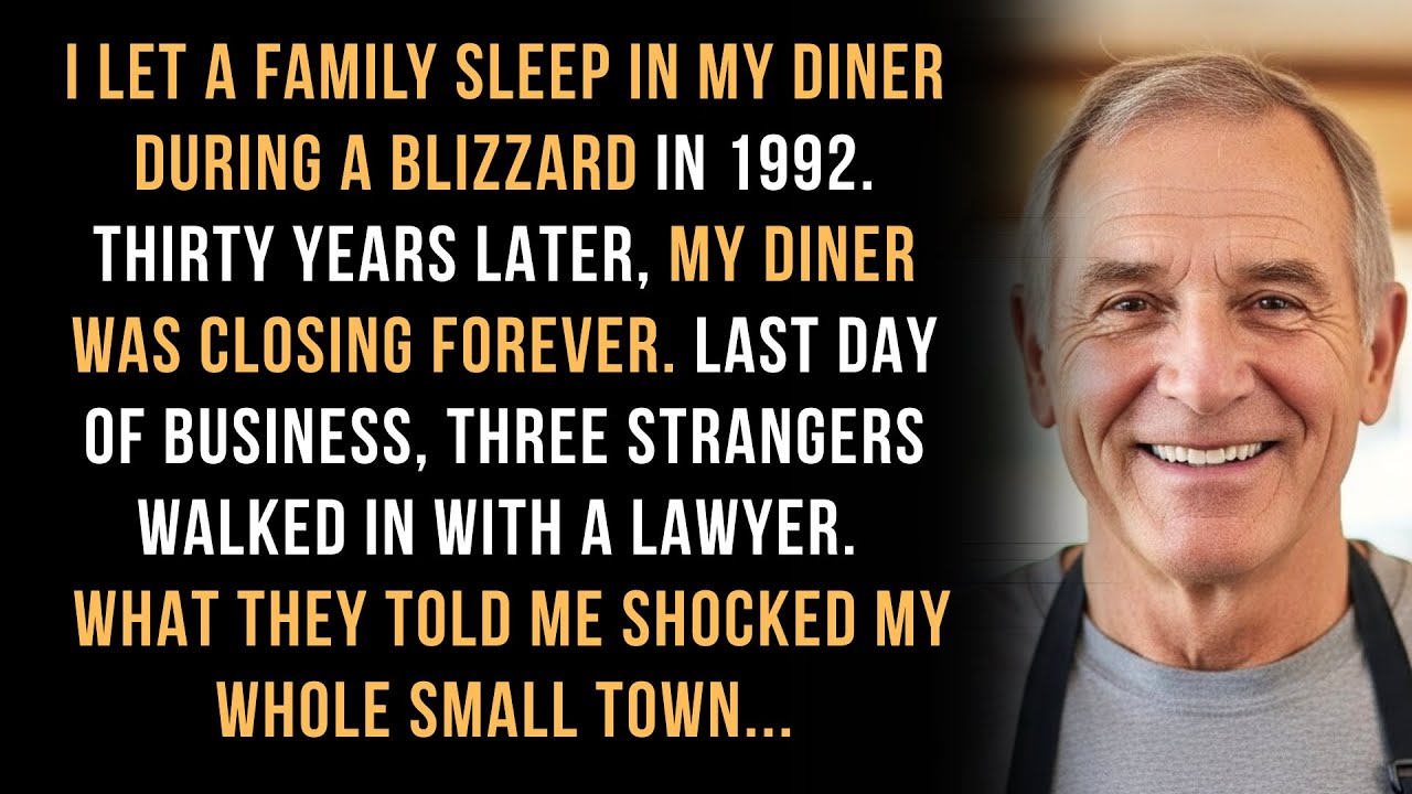 I Let Them Sleep in My Diner in 1992. 30 Years Later They Showed Up the Day I Was Closing It Forever