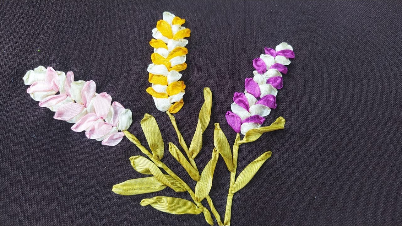 FLOR ARVEJA EN RAMO (PUNTADA)