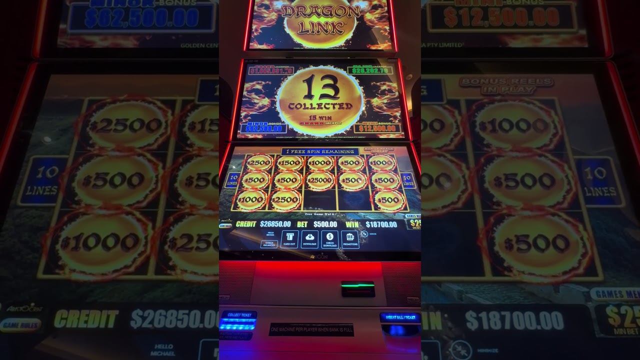 Another big win on dragon link. Comment below what game you want to see me play at a high Denom