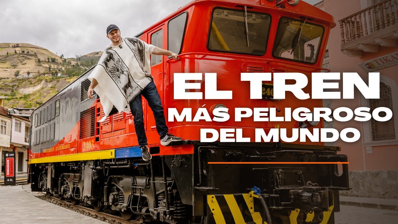 El tren m&aacute;s PELIGROSO del mundo - la nariz del diablo (Alausi 🇪🇨)