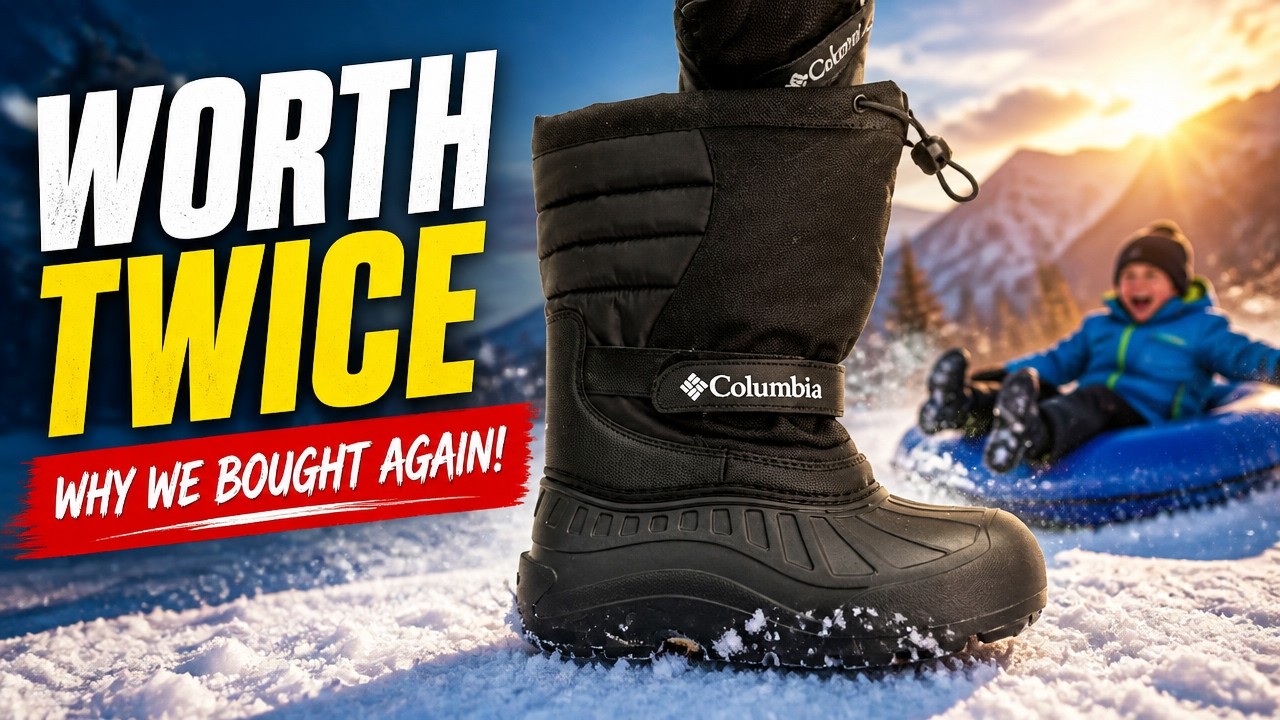 Why We Bought These TWICE! Columbia Kids Snow Boot Review ❄️