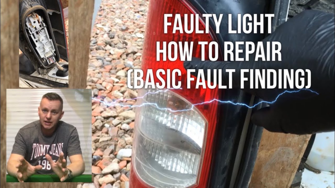 Tail Light fault, How To Repair (basic electrical diagnosis)