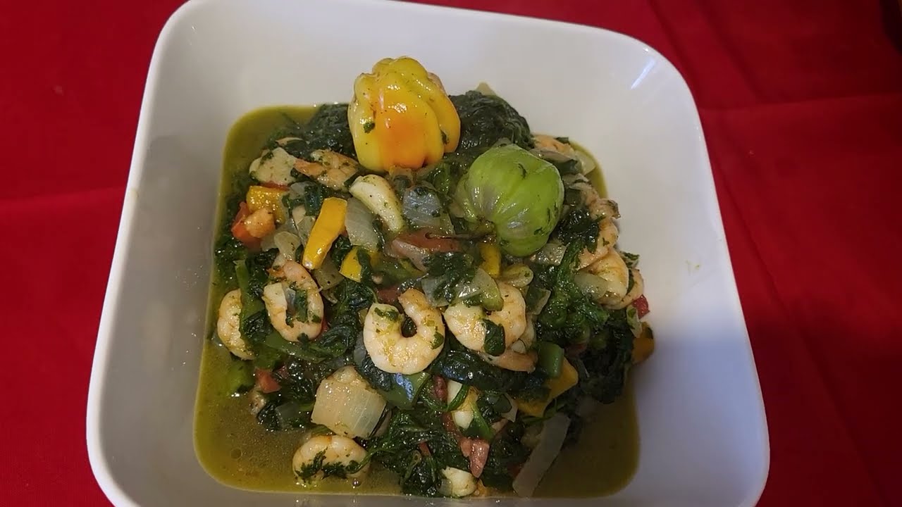 Comment faire les épinards aux Crevettes 🍤 🍤 🍤 Suivez Simple et Facile à Réaliser.