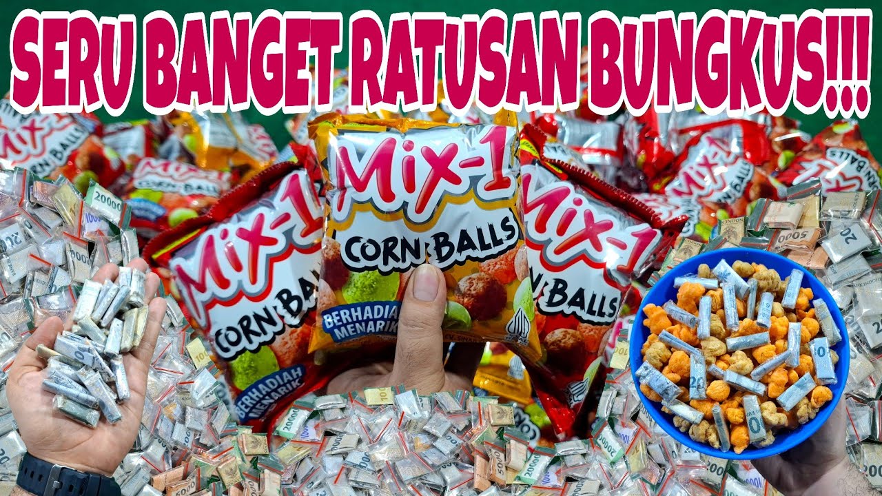 LAGI VIRAL DISINI!!! CIKI MIX 1 BERHADIAH UANG!!! UNBOXING 120 BUNGKUS 