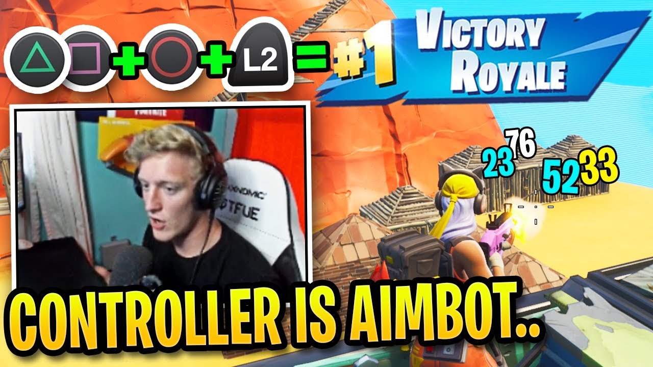 After This Tfue Uses Controller to PROVE They Have it Easy...