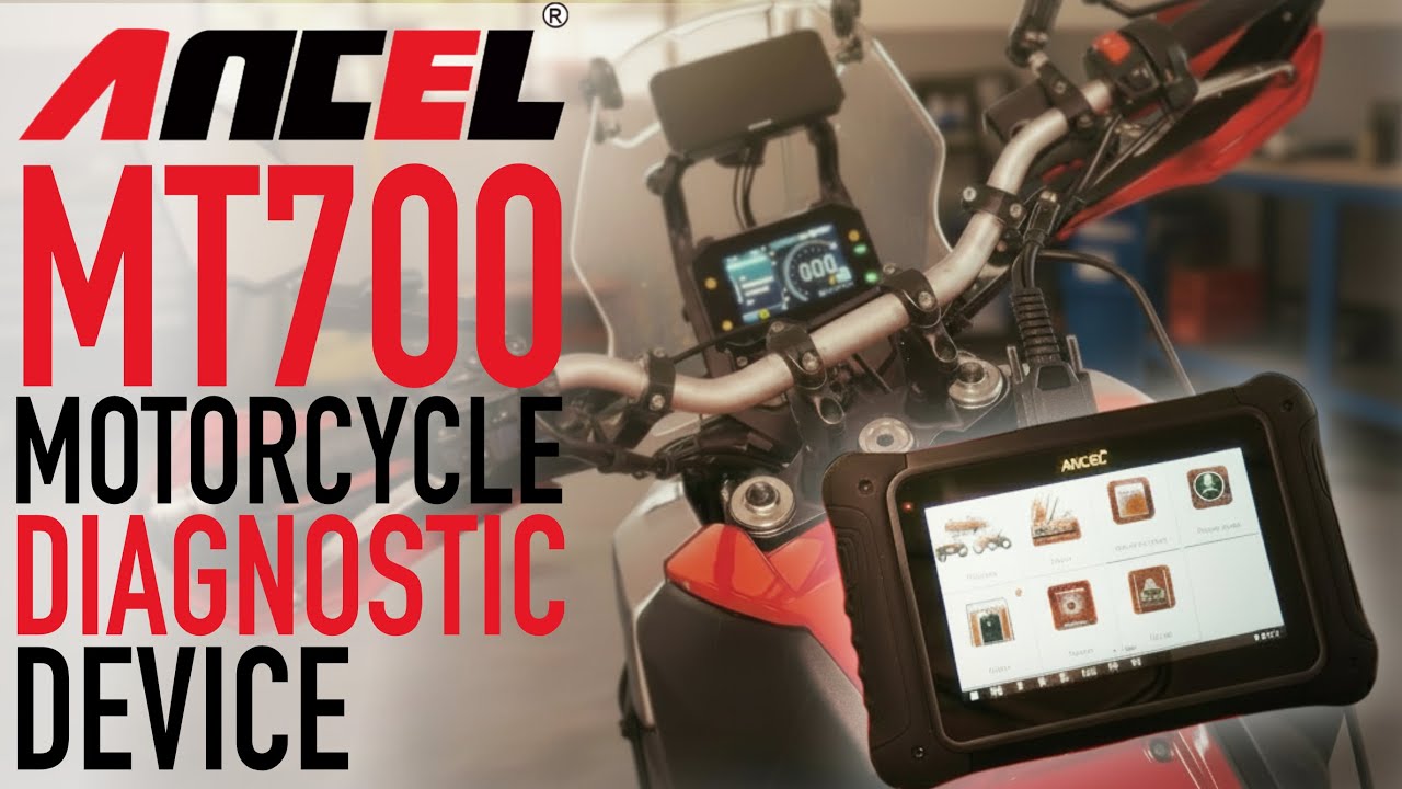Reset ANY Service Light!? - Ancel MT700 Motorcycle Diagnostic Tool