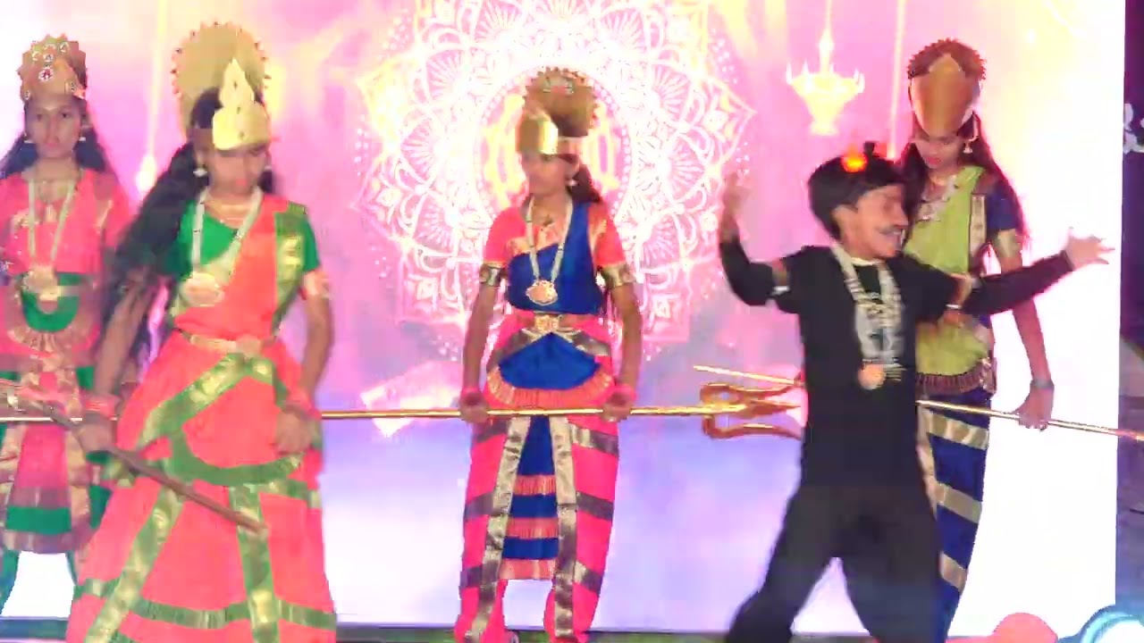 Welcome Dance in our JVS School Annual Day 2026 #durga #school #dance