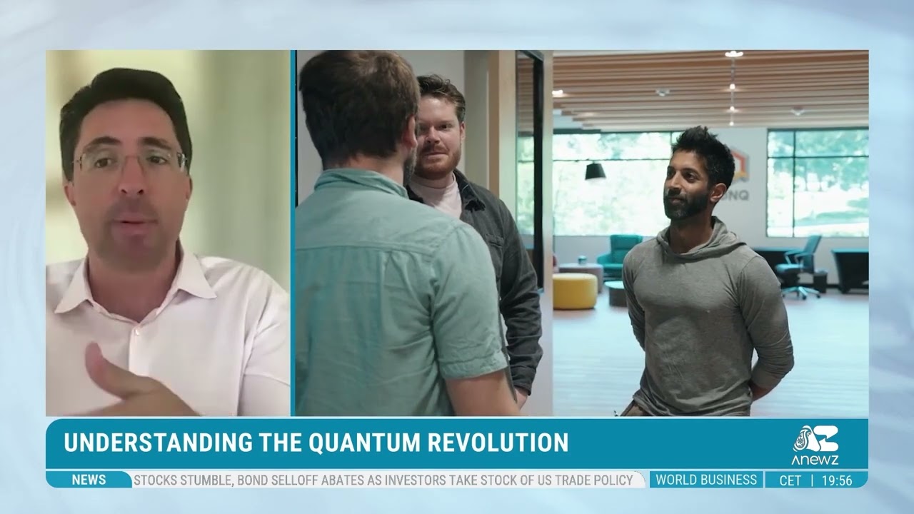IonQ CEO Niccolo de Masi speaks Quantum with AnewZ