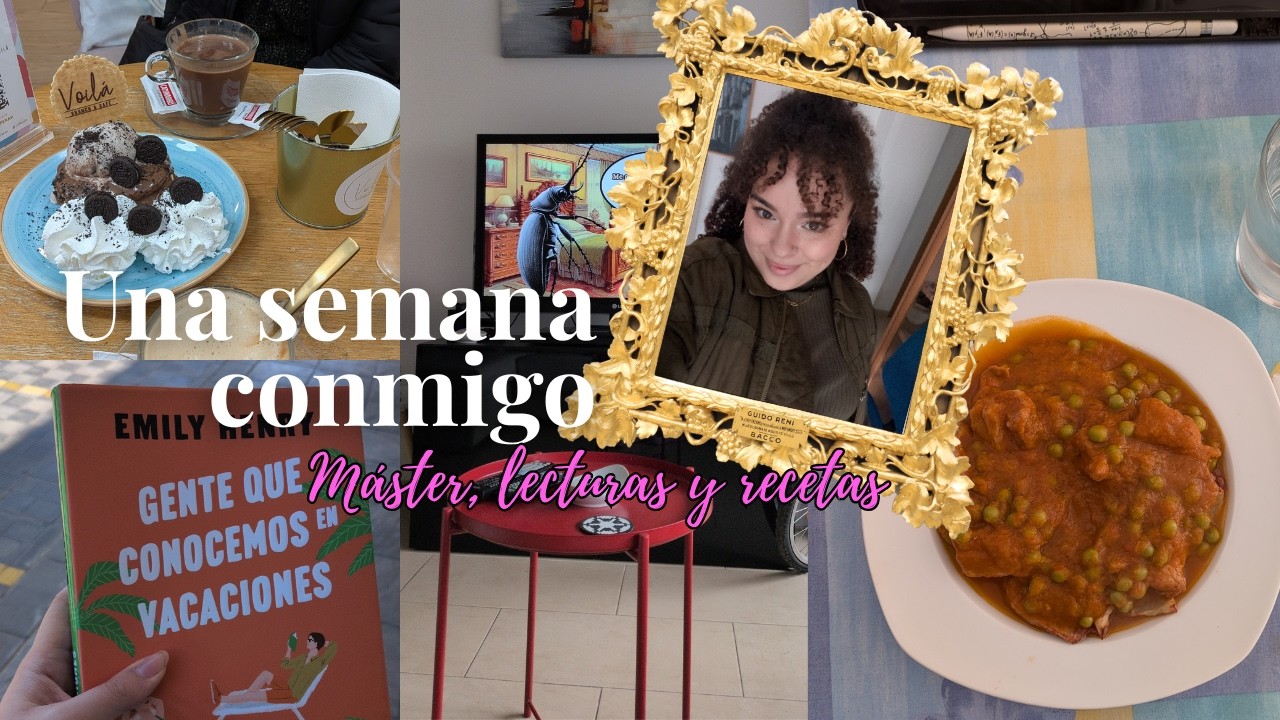 Una semana conmigo: máster, lecturas y recetas :) 🩷 Mery Joe