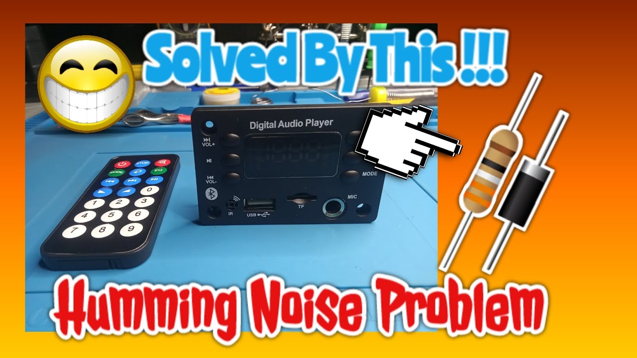 Bluetooth Audio Player Humming | Noise Problem??? | Watch this