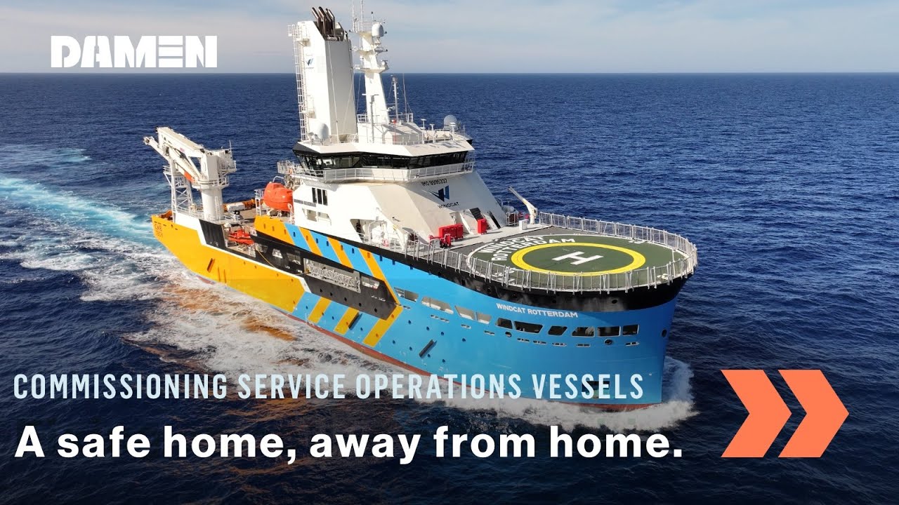 Home away from home: Inside the Commissioning Service Operations Vessel 9020 | Damen