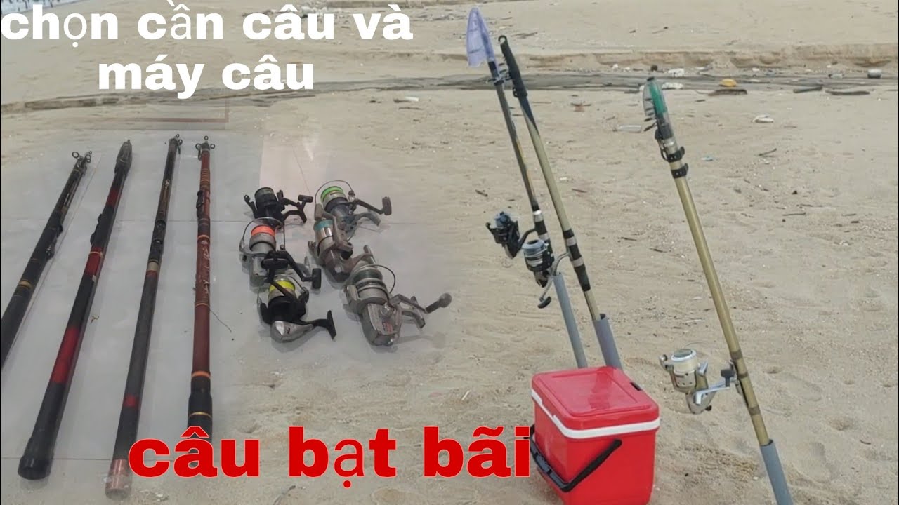 C&aacute;ch chọn cần c&acirc;u v&agrave; m&aacute;y c&acirc;u để c&acirc;u bạt b&atilde;i c&acirc;u biển gần bờ cho người mới tập c&acirc;u