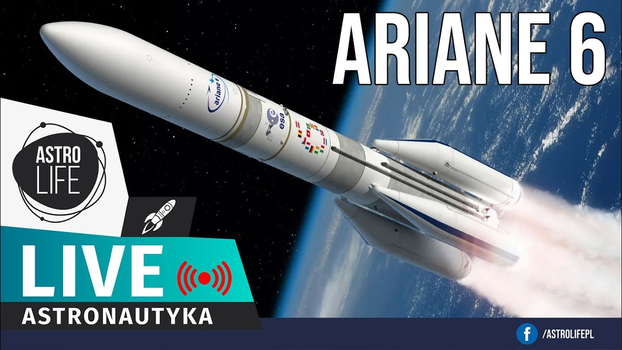 🌀 PIĘKNIE WIDOCZNA Z POLSKI!!! To nie deorbitacja. Start Ariane 6 🚀  - Na żywo 314