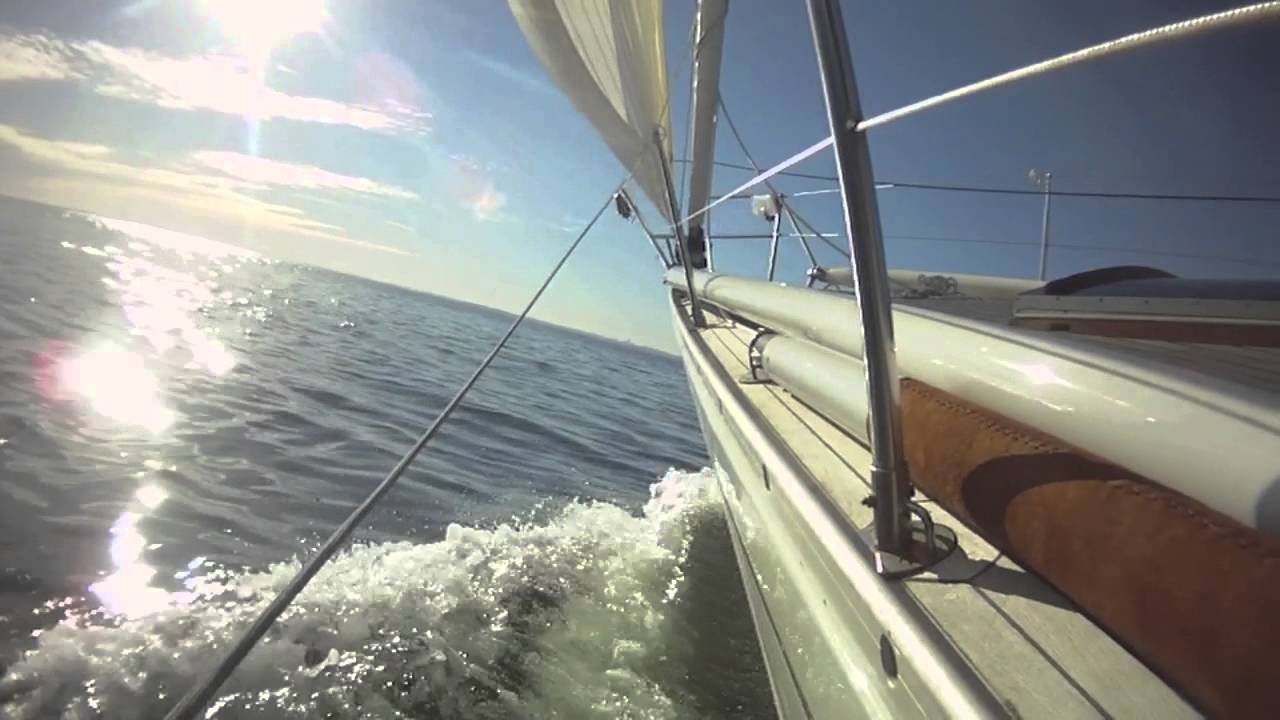 Pepper III, Swan 44, S&S, sailing to Tallinn, smoothly.