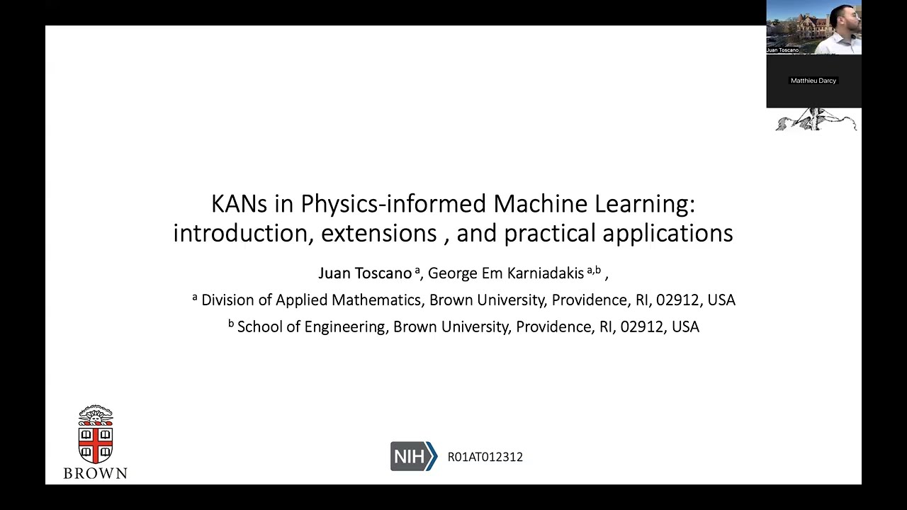 Physics-Informed Machine Learning (PIML) and Kolmogorov-Arnold Networks (KANs)- Caltech's CMX 2025