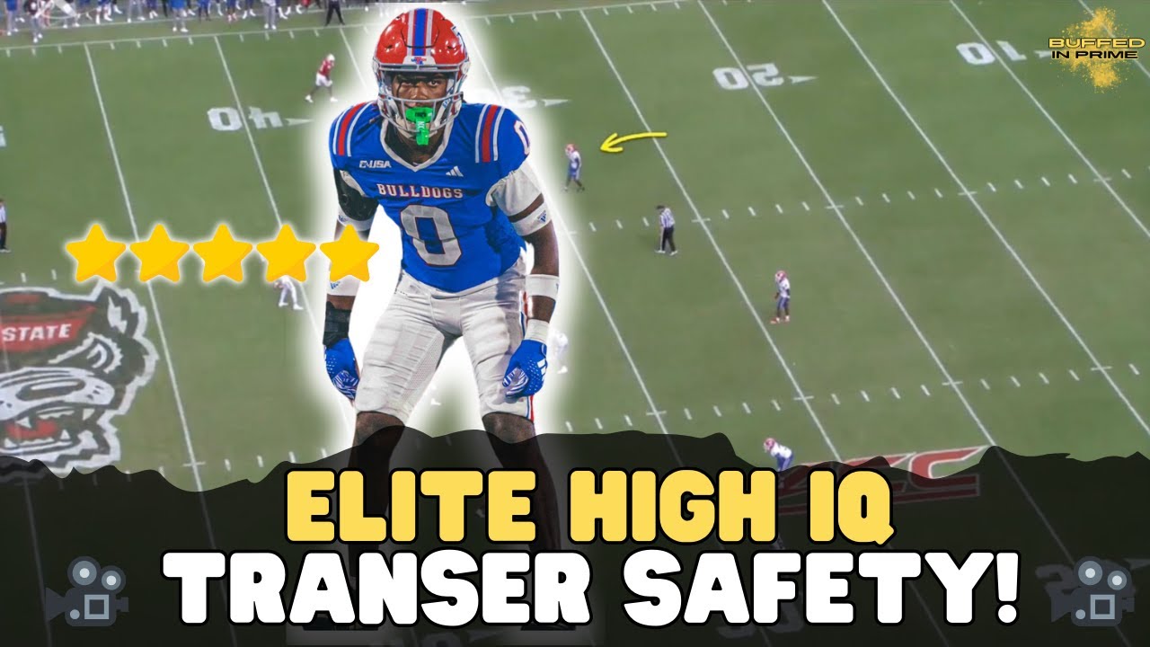 Film Breakdown: #1 Safety In The Portal LA-Tech Safety Blake Thompson!