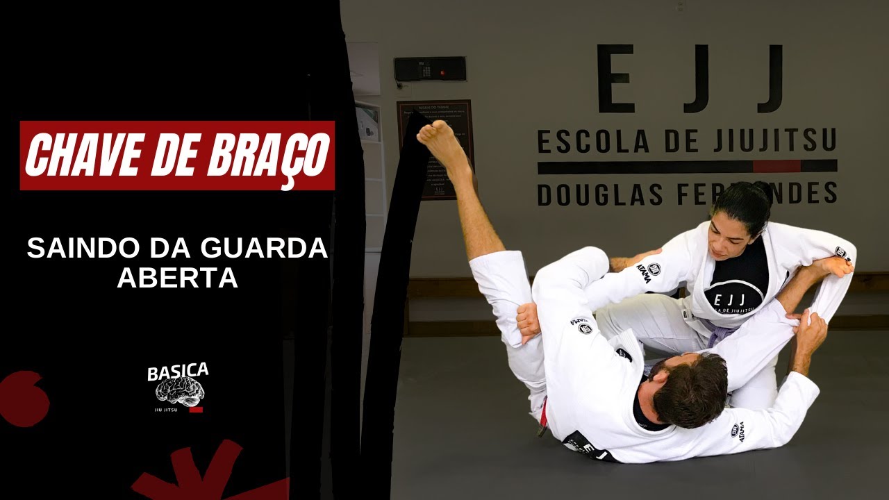 CHAVE DE BRAÇO SAINDO DA GUARDA ABERTA