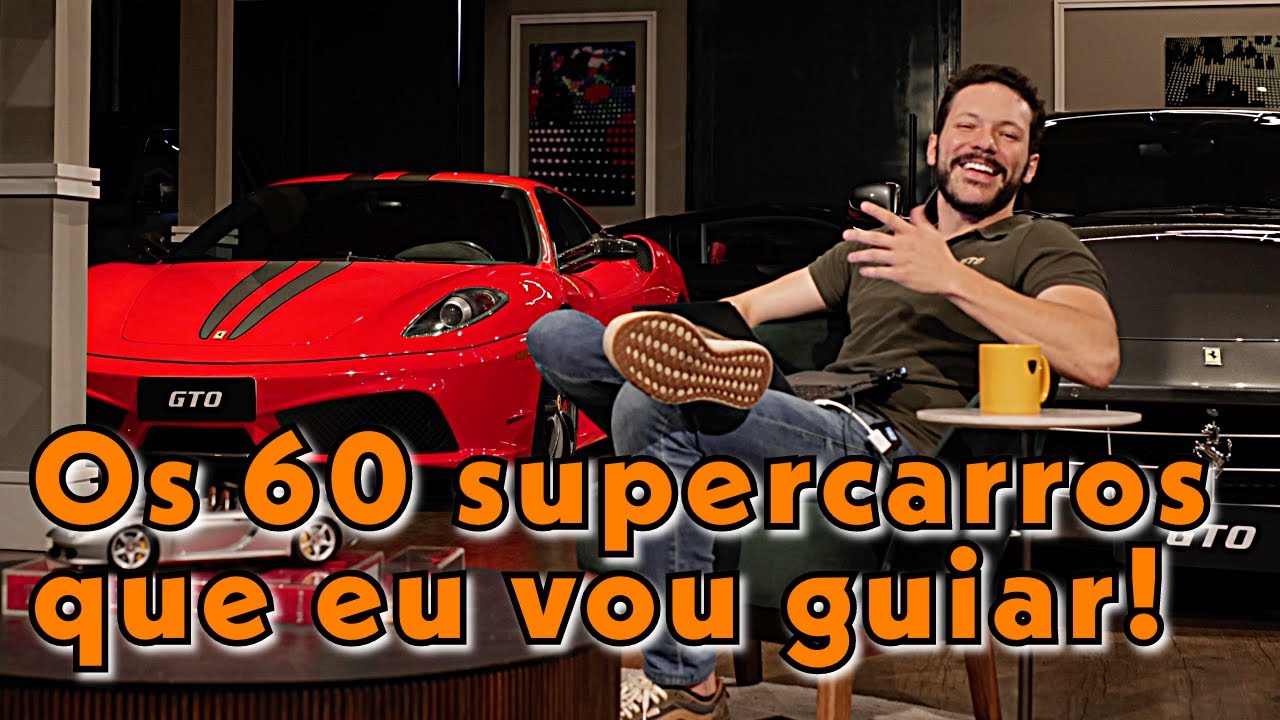 OS 60 CARROS QUE EU MAIS QUERO DIRIGIR NA VIDA! | PT.1