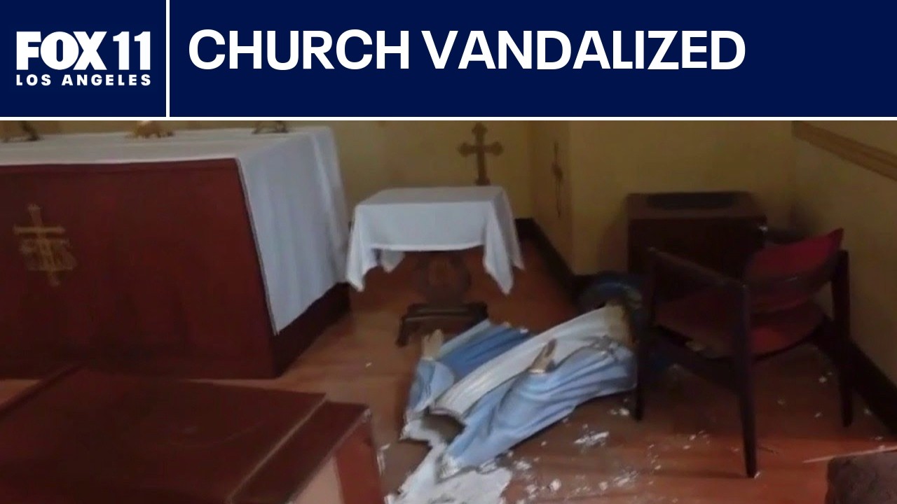Catholic school in Long Beach badly vandalized | FOX 11 LA
