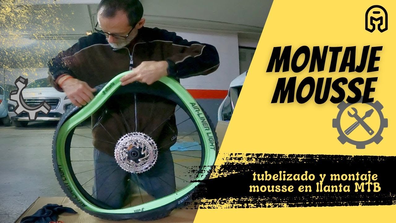 Montaje mousse vittoria tubeless mtb