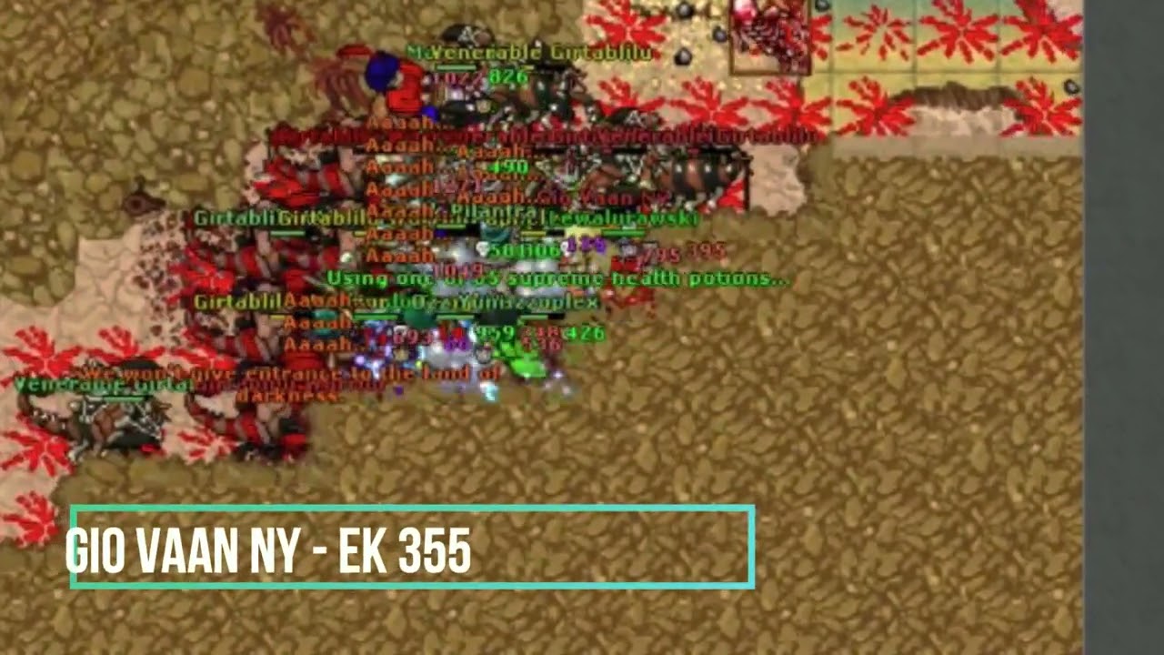 Tibia - Illusera WAR 2022.- PART. 1