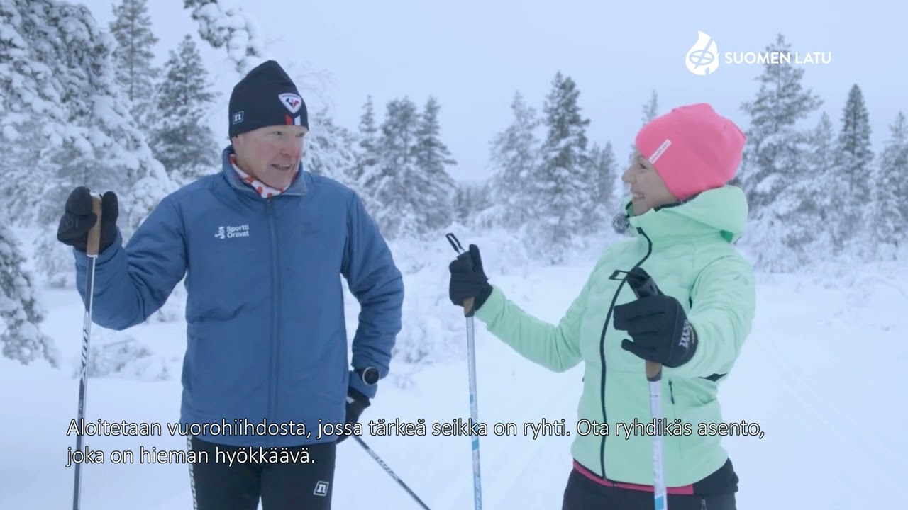 Rakastu hiihtoon: Vuorohiihto