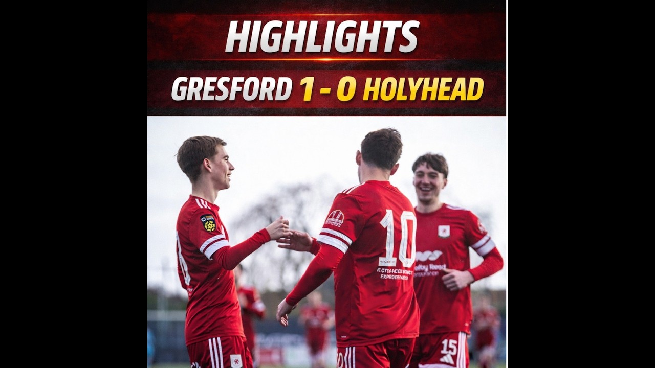 HIGHLIGHTS | Gresford Athletic 1 - 0 Holyhead Hotspur | Cymru North | 01/03/26