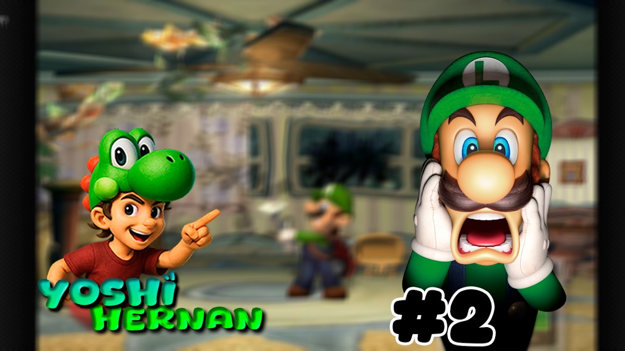 ARRIBA Y ABAJO EN LA MASION DE LUIGI #2 #stream #gameplay #humor