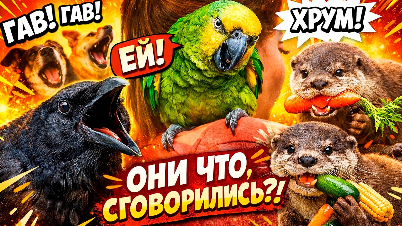 Дикие… но с характером! Самые наглые животные 😂