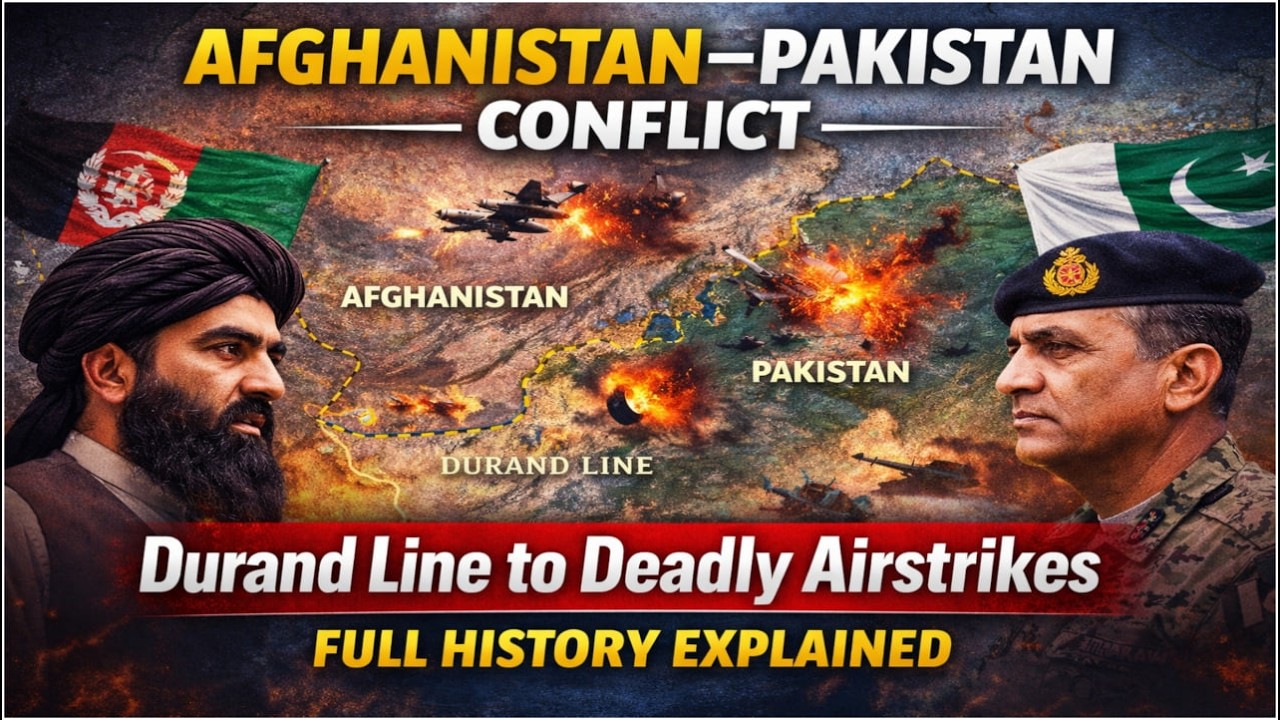 “Afghanistan–Pakistan Conflict: From Durand Line to Deadly Airstrikes | Full History Explained”