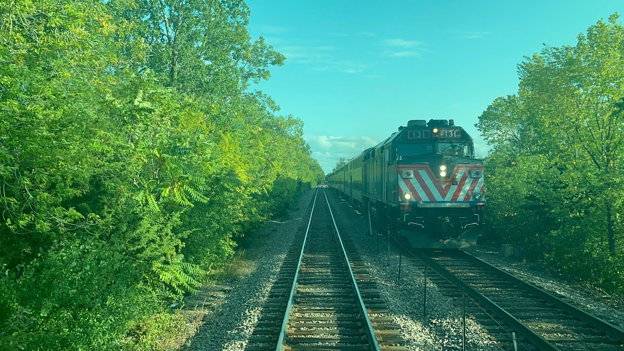 Metra Union Pacific North Line Cab Ride! (Winnetka - Chicago OTC) 9/17/2023