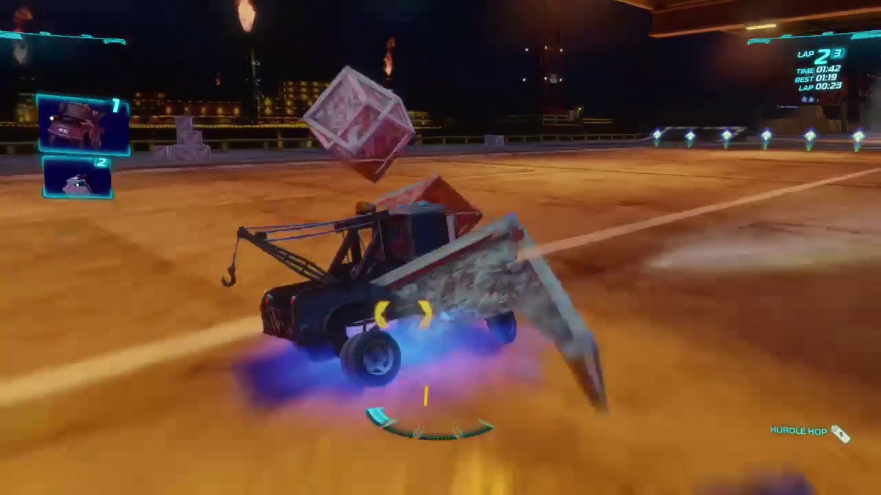 Cars 2 The Video Game | Mater - Oil Rig Run |