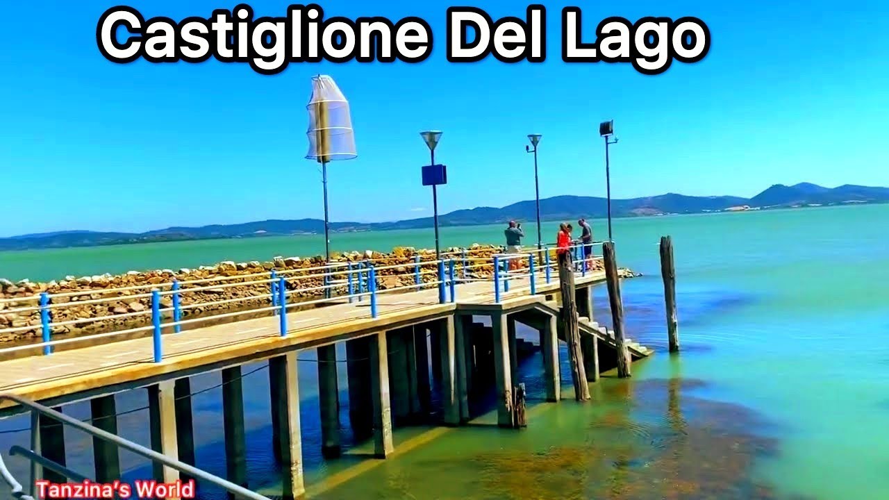 Castiglione del lago,Umbria, Italy || Trasimeno lago @tanzinasworld
