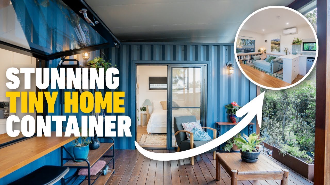 Step Inside Seaholme: A Cozy Shipping Container Home in Sawtell, NSW, Australia