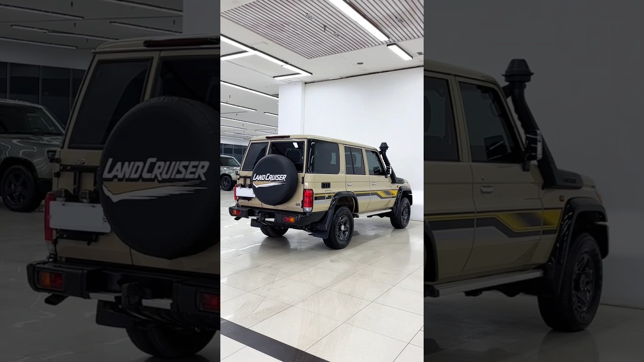 Toyota Land Cruiser 70th Anniversary | 4.5L V8 Turbo-Diesel Off-Road Legend #shorts