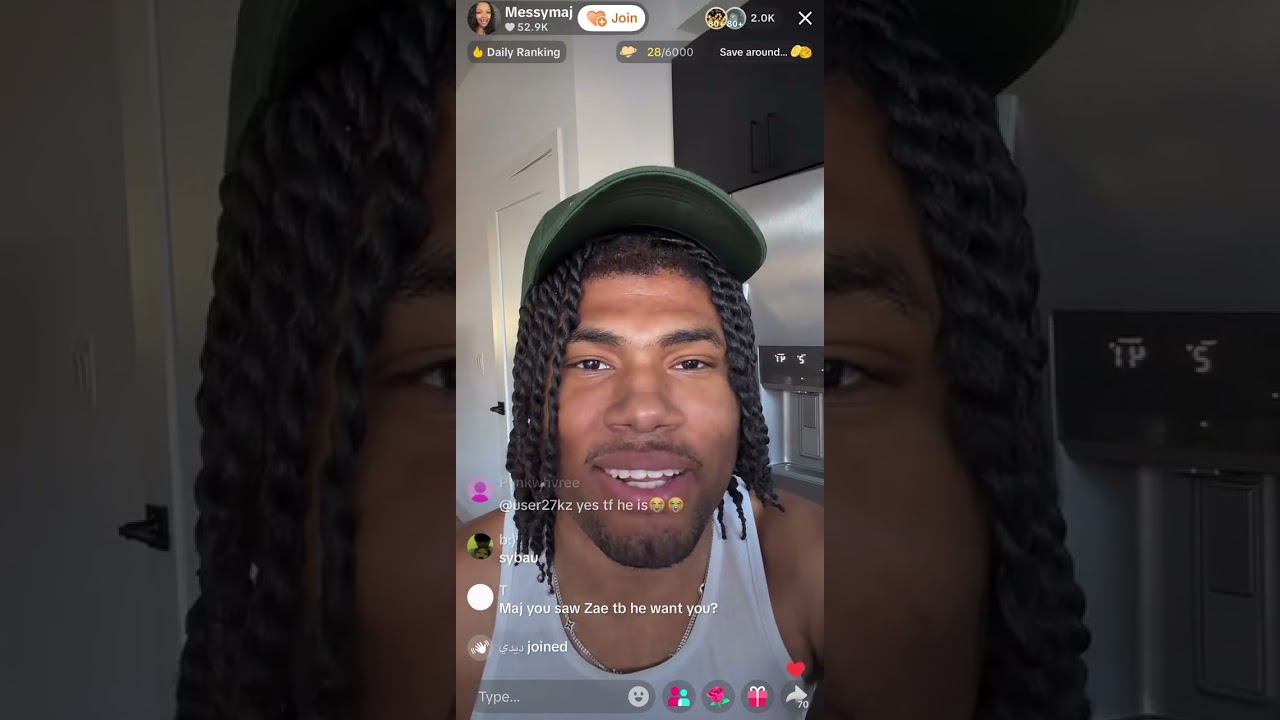 MESSYMAJ TIKTOK LIVE: Обсуждает закулисные драки 🍵👀😳 03-01-2026