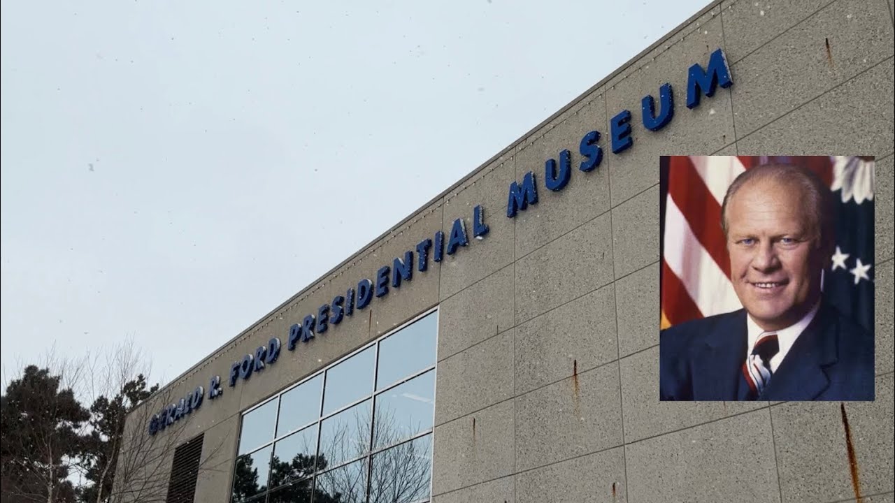 The 38th president Gerald Ford presidential ￼museum 