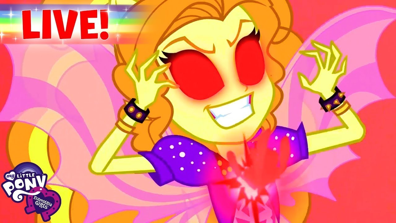 🔴 Equestria Girls LIVE 🔮 ALL MOVIES MARATHON 🎥 Full Movies Children's Cartoon | MLP EG