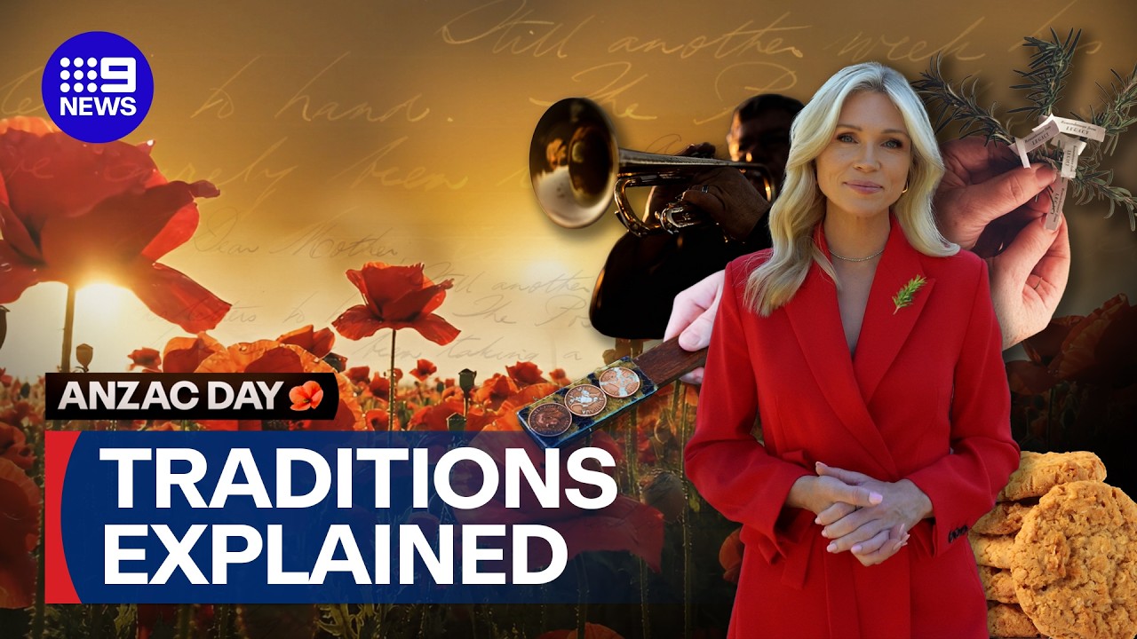 The real history behind our ANZAC Day traditions | 9 News Australia
