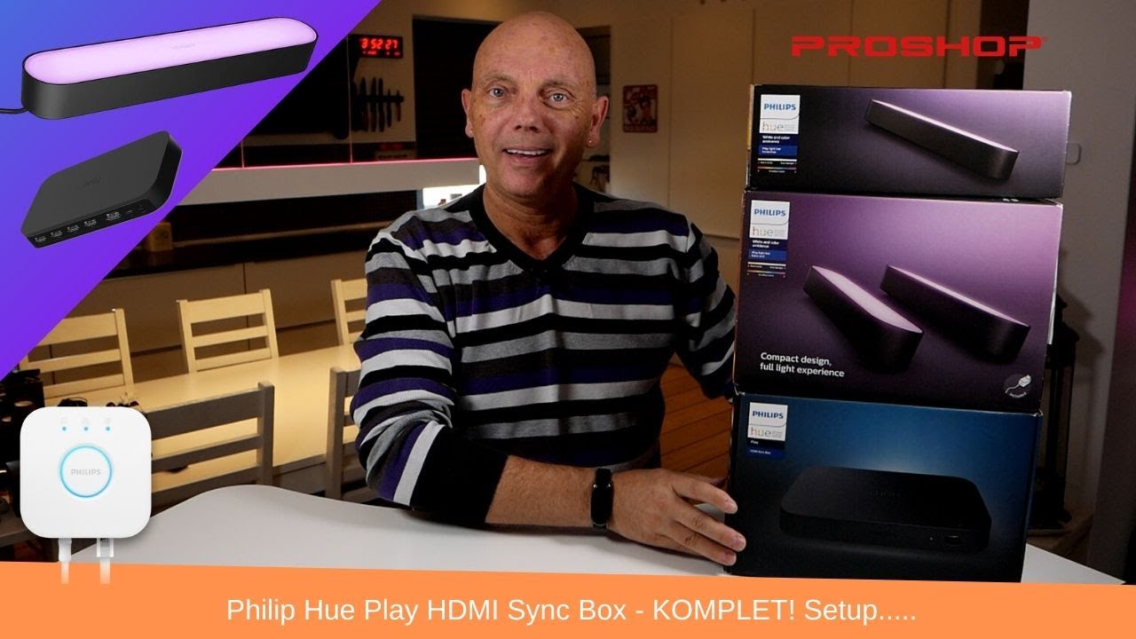 Philips Hue Play HDMI Sync Box - Komplet Setup !! (sponsoreret)