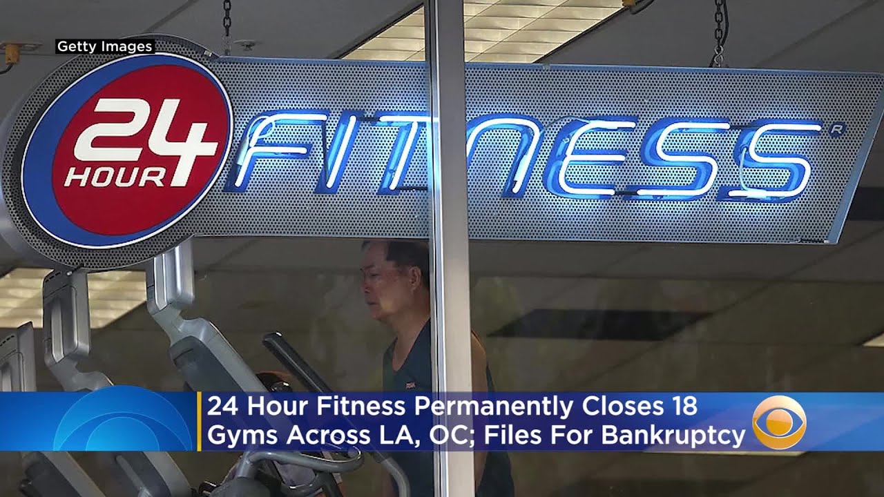 24 Hour Fitness Permanently Closes 18 Gyms Across LA, OC; Files For Bankruptcy