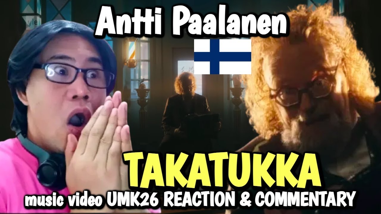 Antti Paalanen – Takatukka (music video) // UMK26 REACTION
